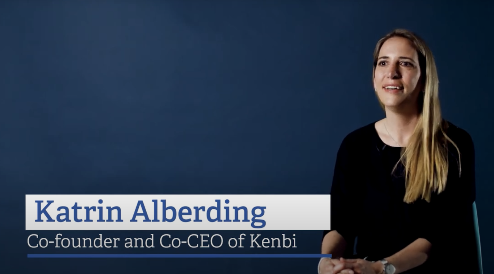 Kenbi Katrin Alberding Video